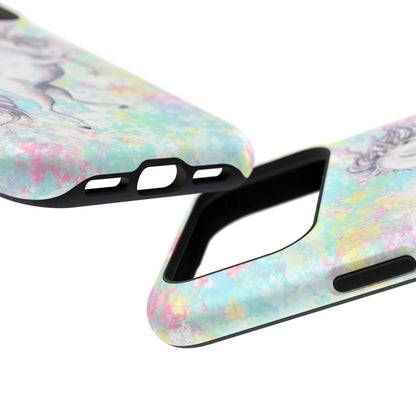 Pastel Pegasus MagSafe® Compatible Tough Case for iPhone
