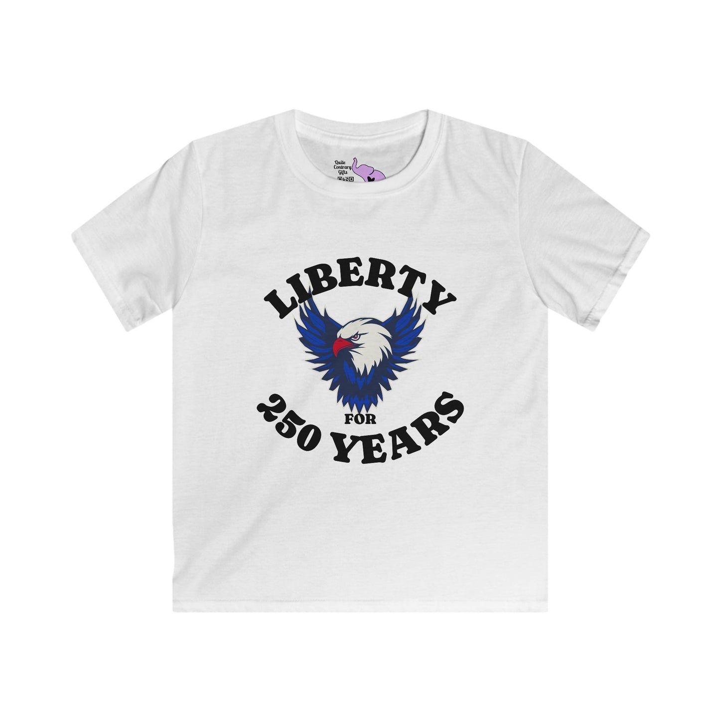 Liberty for 250 Years (Eagle) Youth Softstyle Tee