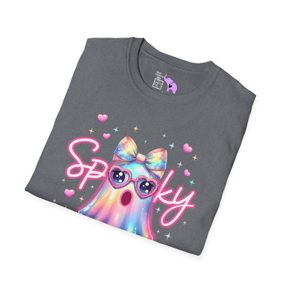 Spooky Pastel Ghost Adult T-shirt
