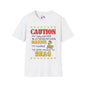 Caution My Daughter is a US Marine I've Been Known to Brag (Dad) Unisex Softstyle T-Shirt