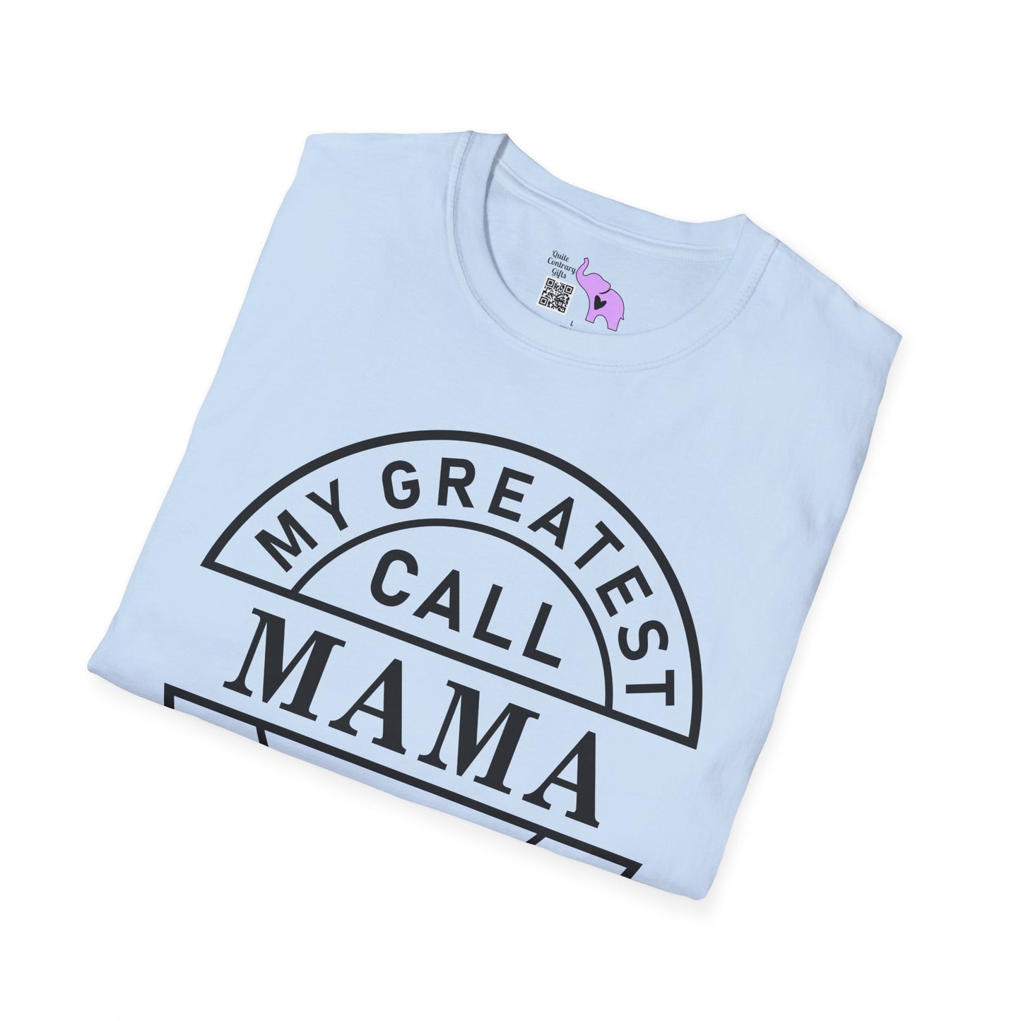 My Greatest Blessings Call Me Mama Adult T-shirt