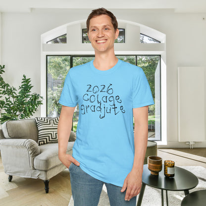 Colage Gradjute 2026 Adult T-Shirt