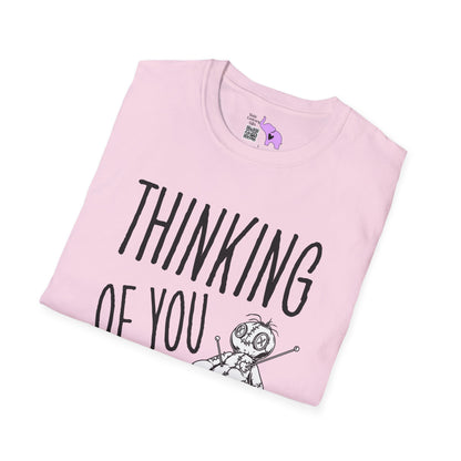 Thinking Of You (Voodoo Doll) Adult T-shirt