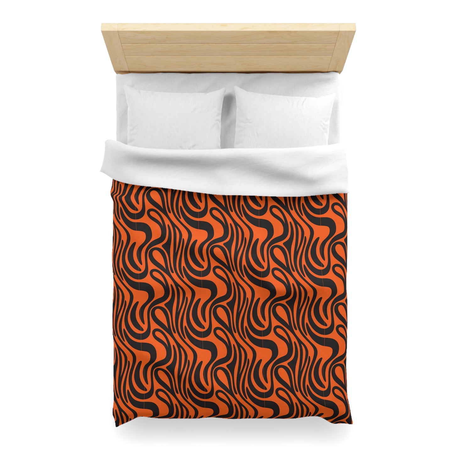 Tiger Stripes Microfiber Duvet Cover