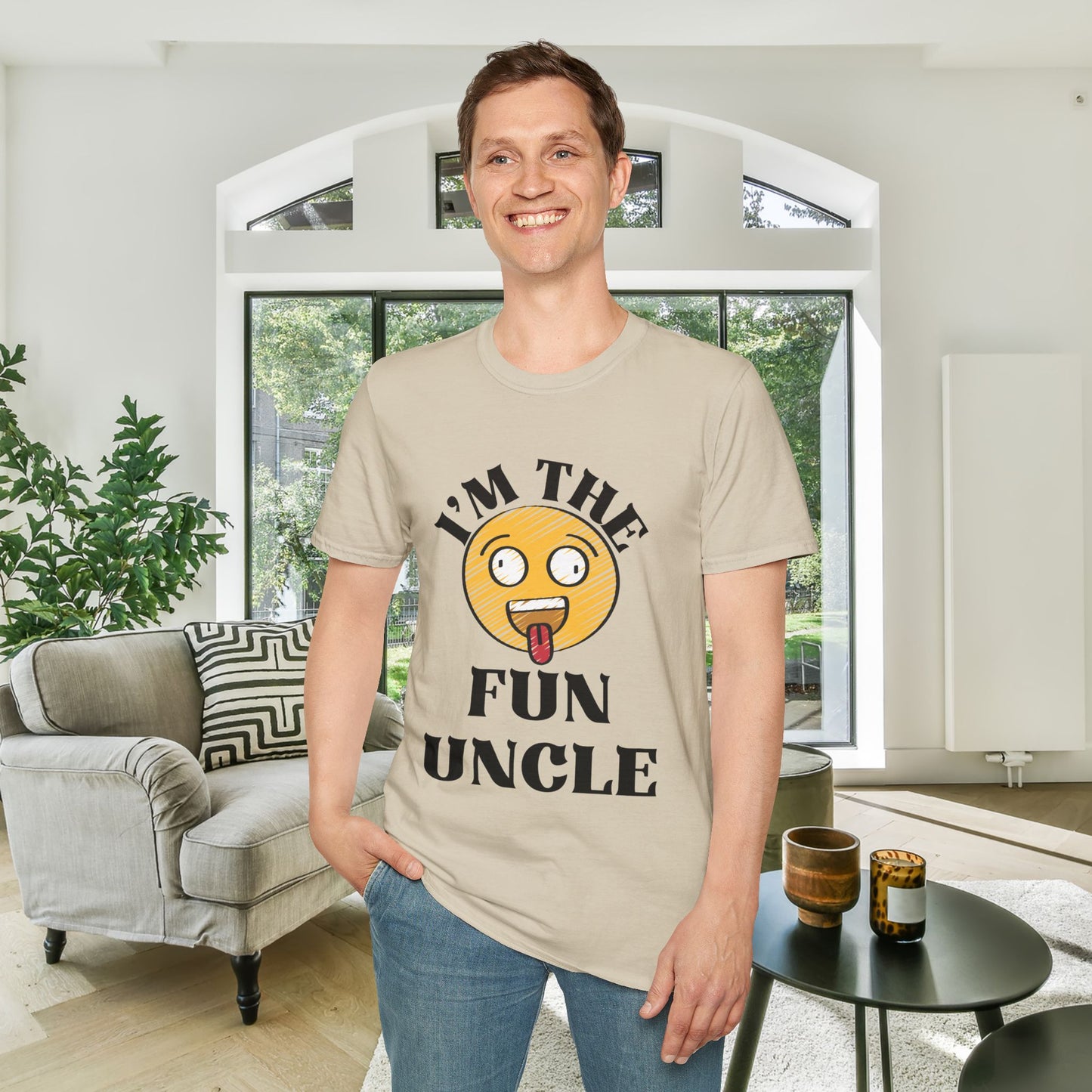 I'm The Fun Uncle Adult T-shirt