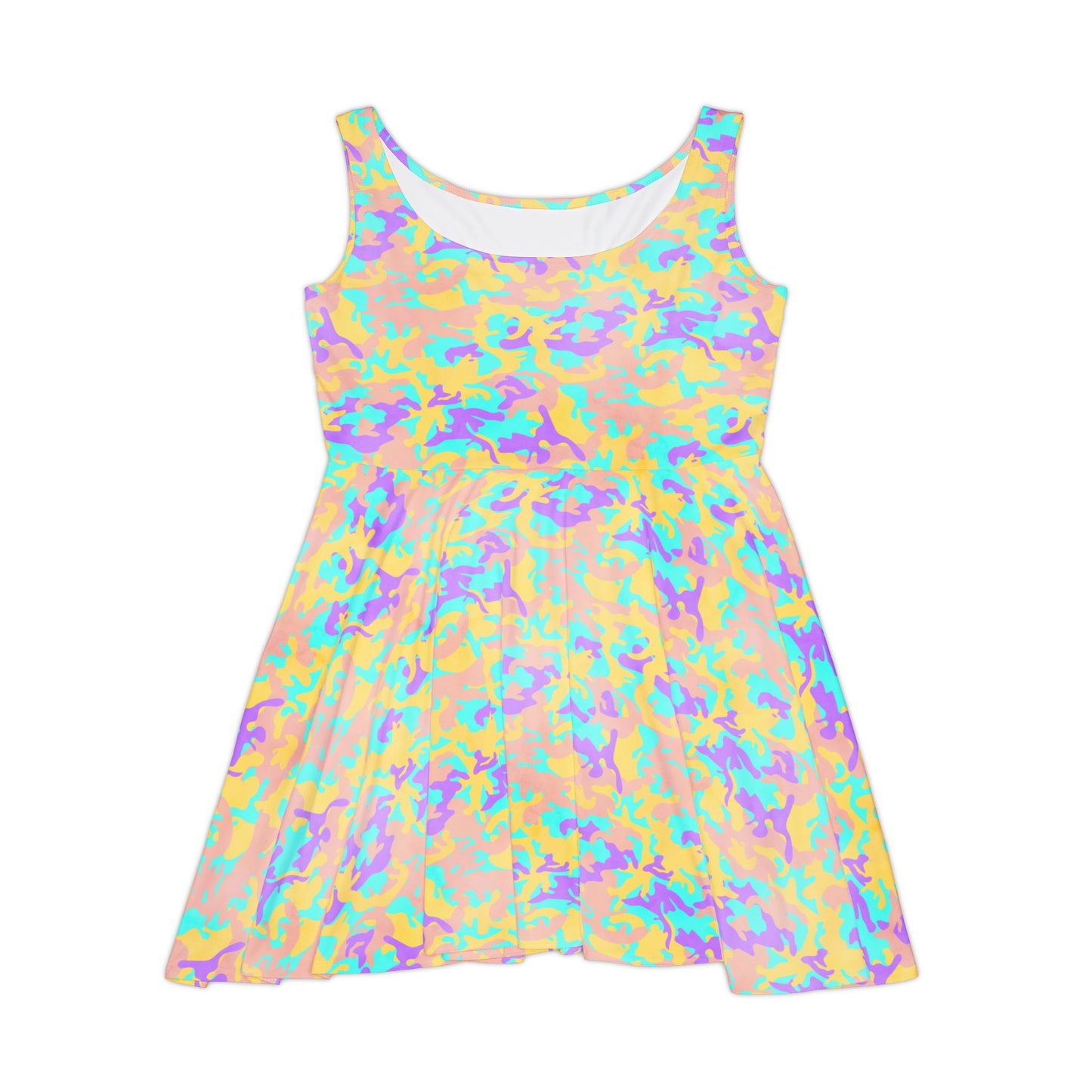 Dreamsicle Camo Women's Skater Dress