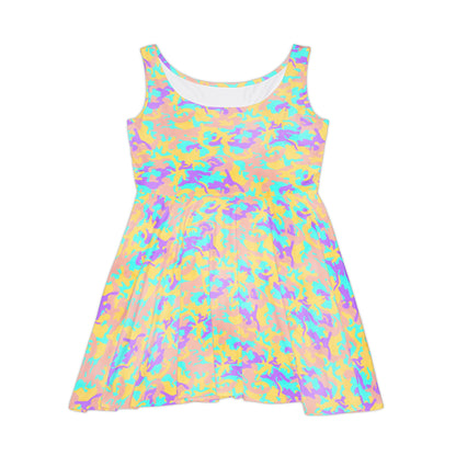 Dreamsicle Camo Women's Skater Dress