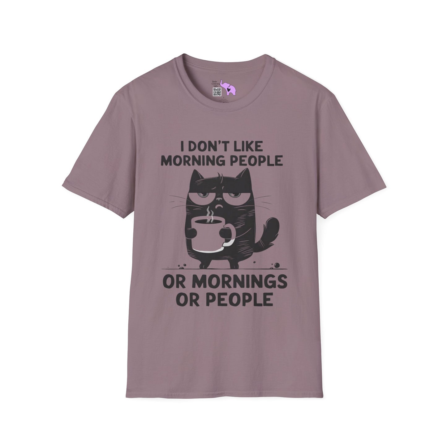 I Don't Like Morning People Or Mornings Or People Adult T-shirt