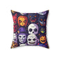 Monster Mash Up Throw Pillow