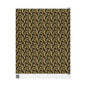 Black & Gold Luxe Swirl Wrapping Paper