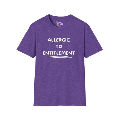 Allergic To Entitlement Adult T-shirt