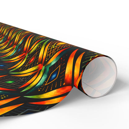 Legacy Lines Kwanzaa Wrapping Paper