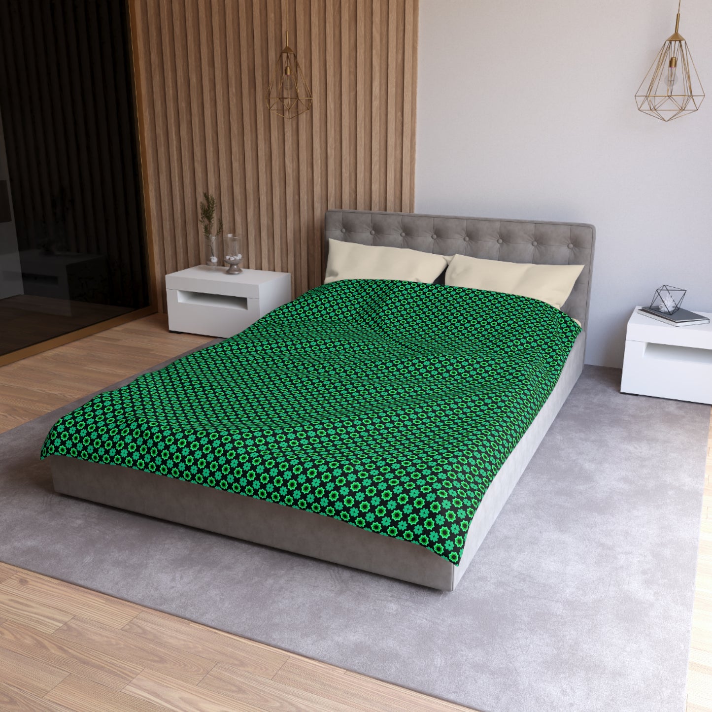 Clover Bloom Burst Duvet Bedding Set