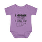 I Drink Until I Pass Out Infant Baby Rib Bodysuit