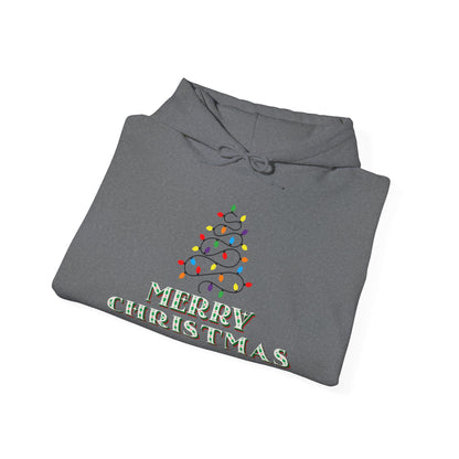 Merry Christmas Adult Heavy Blend™ Hooded Sweatshirt