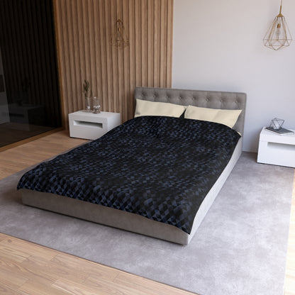 Shadow Facets  Microfiber Duvet Cover
