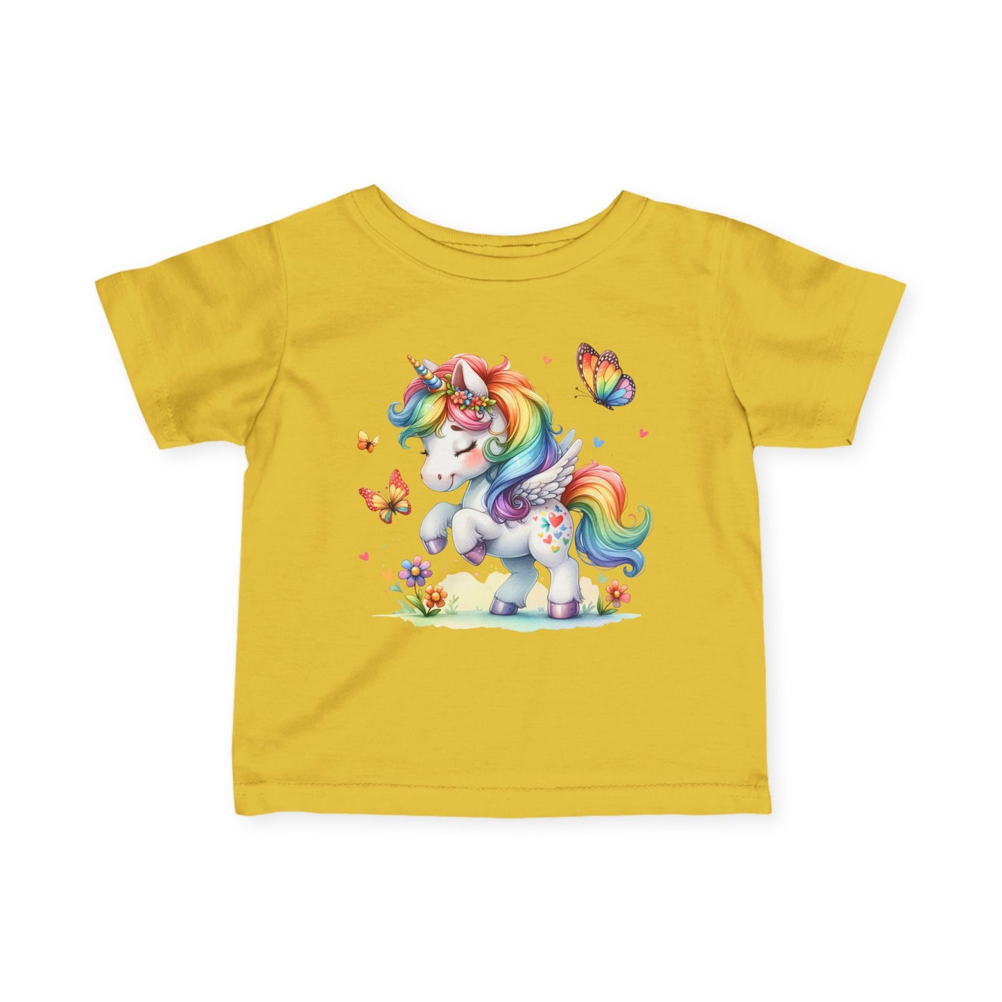Rainbow Unicorn Infant Soft T-Shirt
