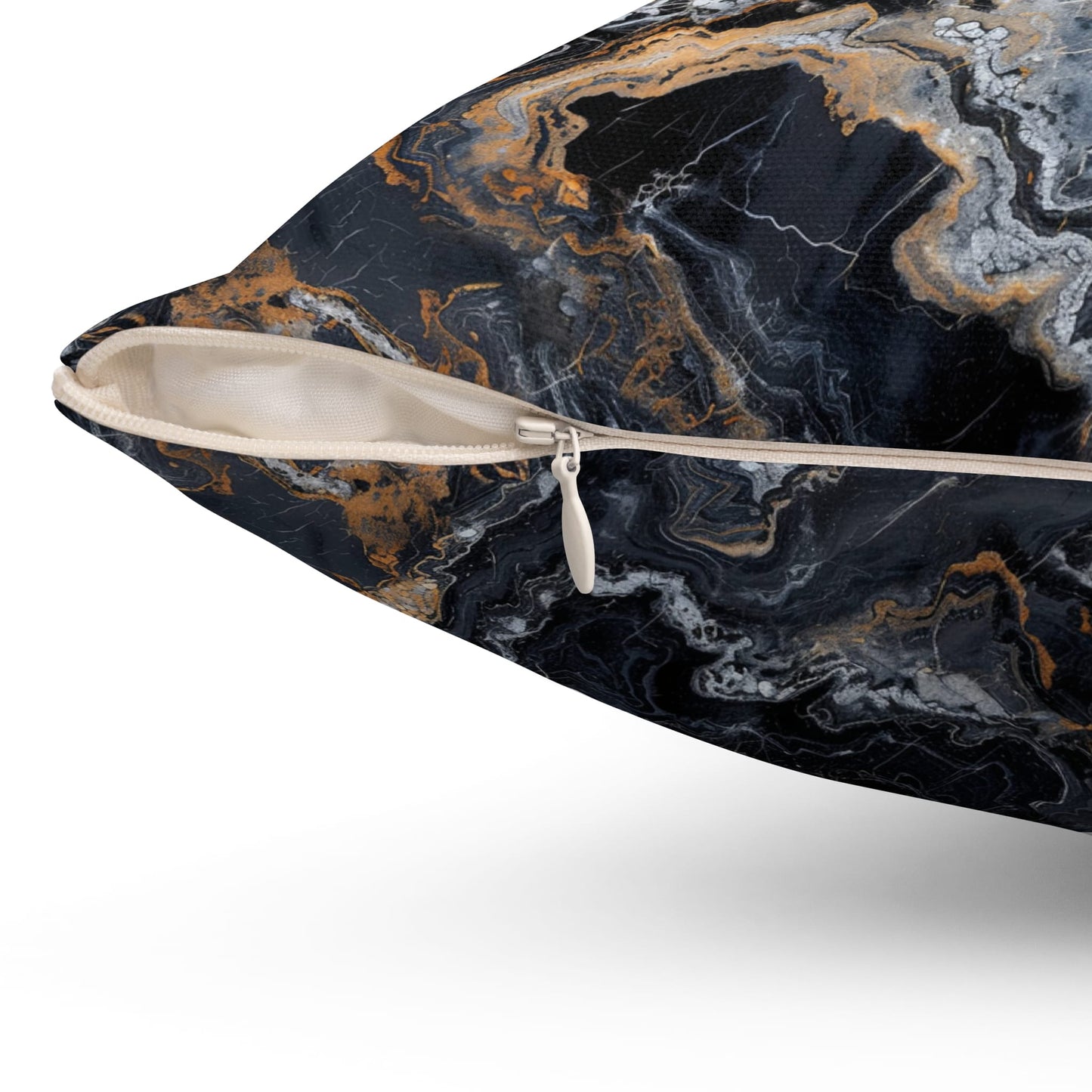 Moonspill Marble Throw Pillow