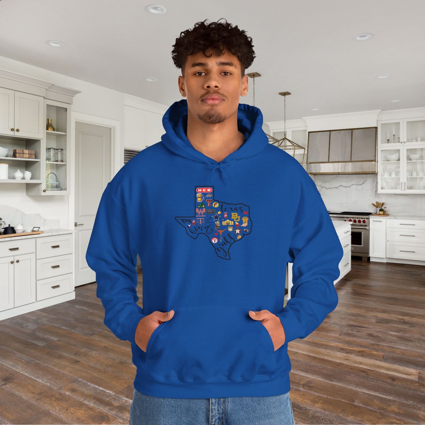 Howdy Y'all Texas Things Heavy Blend™ Hooded Sweatshirt