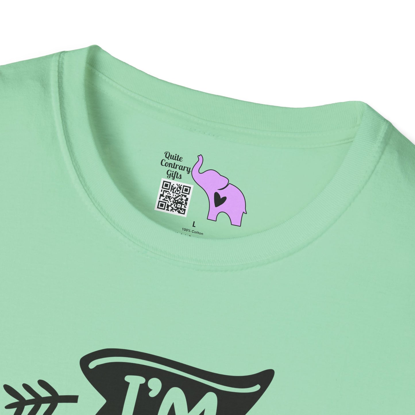 I'm Nicer When I'm Crafting Adult T-shirt