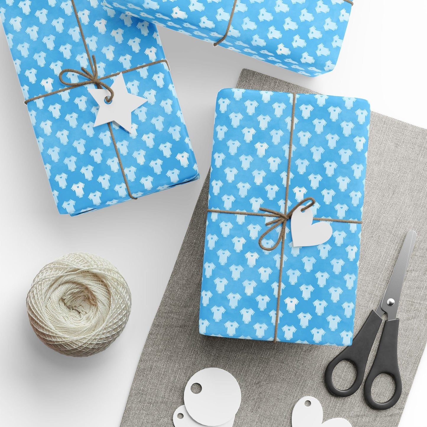Sweet Baby Boy Onesies Wrapping Paper