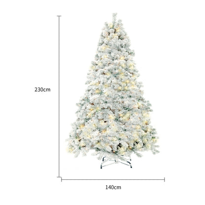 Artificial Pre-Lit Christmas Tree/Artificial Snow Tree 6ft/7.5ft