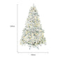 Artificial Pre-Lit Christmas Tree/Artificial Snow Tree 6ft/7.5ft