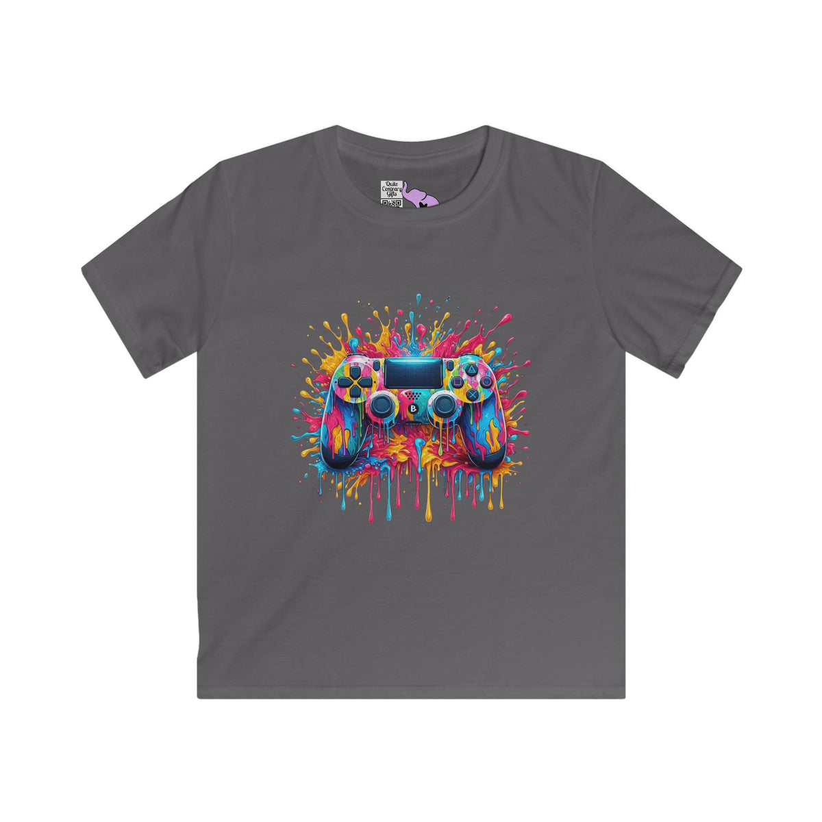 Colorful Game Control Youth Softstyle Tee