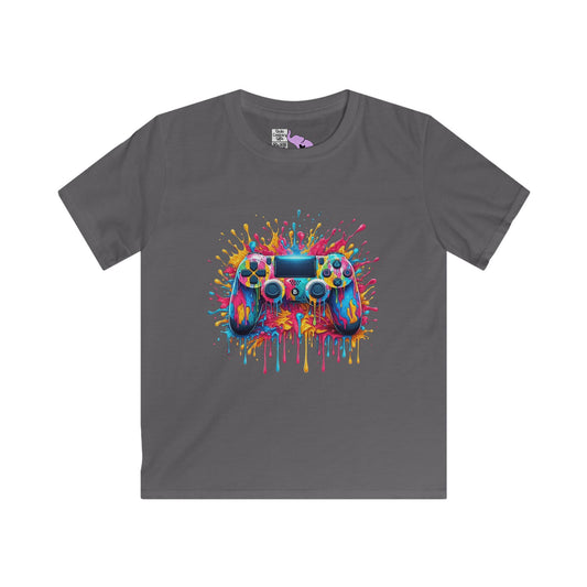 Colorful Game Control Youth Softstyle Tee