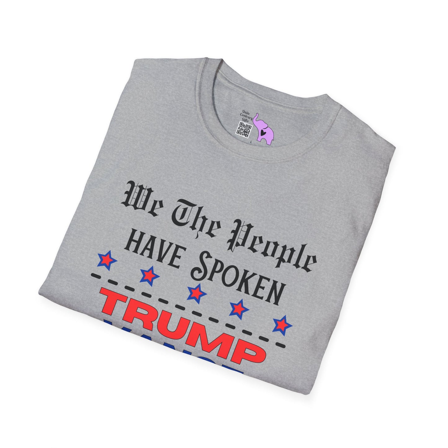 We The People Have Spoken Trump/Vance 2025-2029 Adult T-shirt