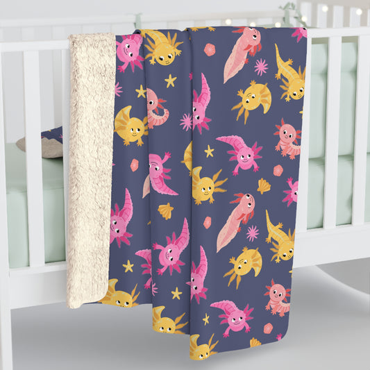 AxoDreams Sherpa Fleece Blanket