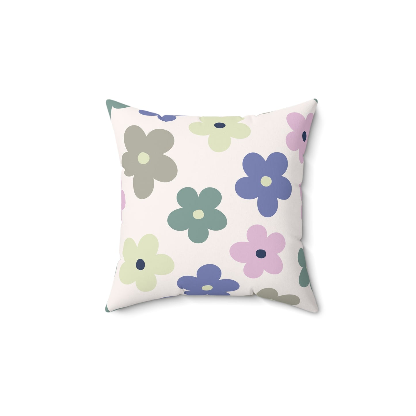Earthbound Blooms Throw Pillow