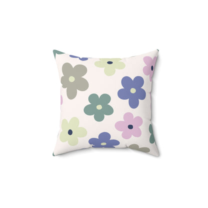 Earthbound Blooms Throw Pillow