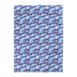 Azure Kumo Flow Microfiber Duvet Cover