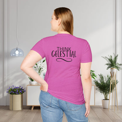 Think Celestial Adult T-shirt