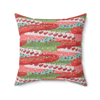Cherry Lane Throw Pillow