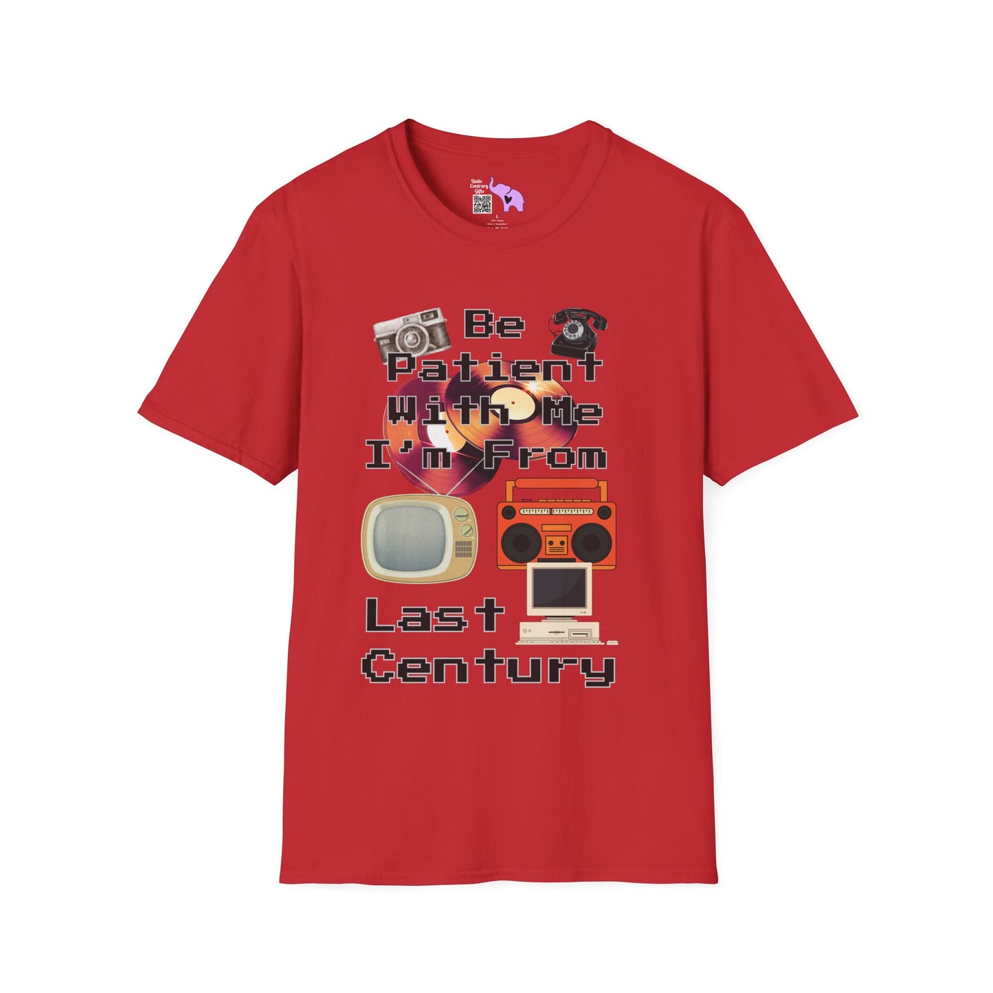 Please Be Patient With Me I'm From Last Century Adult T-shirt