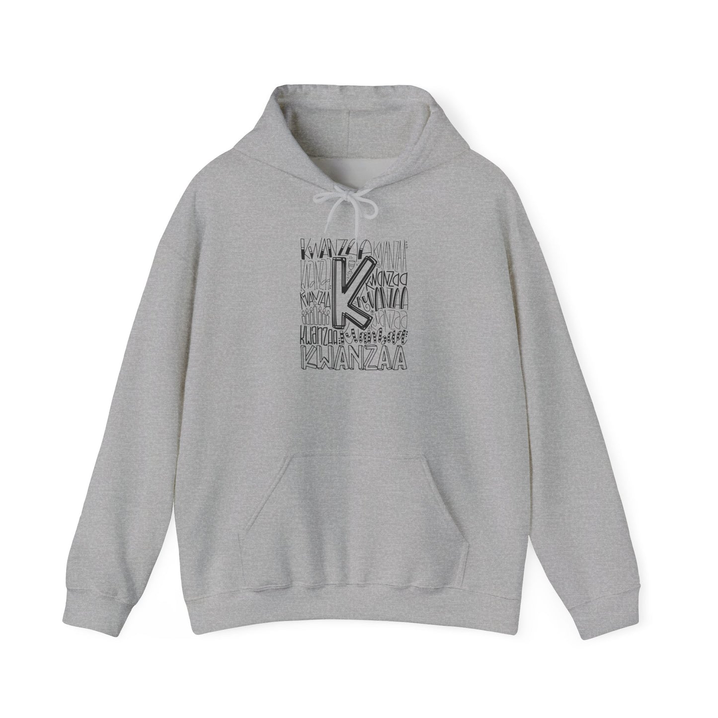 Kwanzaa Wordcloud Adult Heavy Blend™ Hoodie