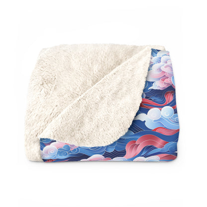 Azure Kumo Flow Basic Bedding Set