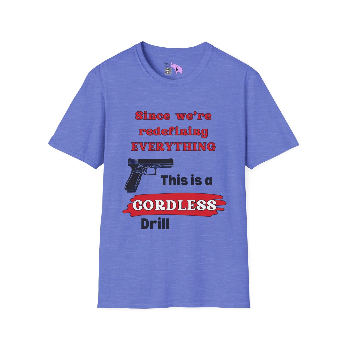 2A Redefining Gun as a Cordless Drill Adult T-shirt