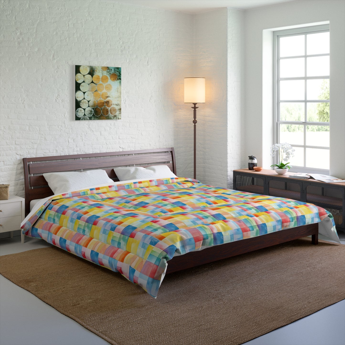 Mosaic Meadows Basic Bedding Set