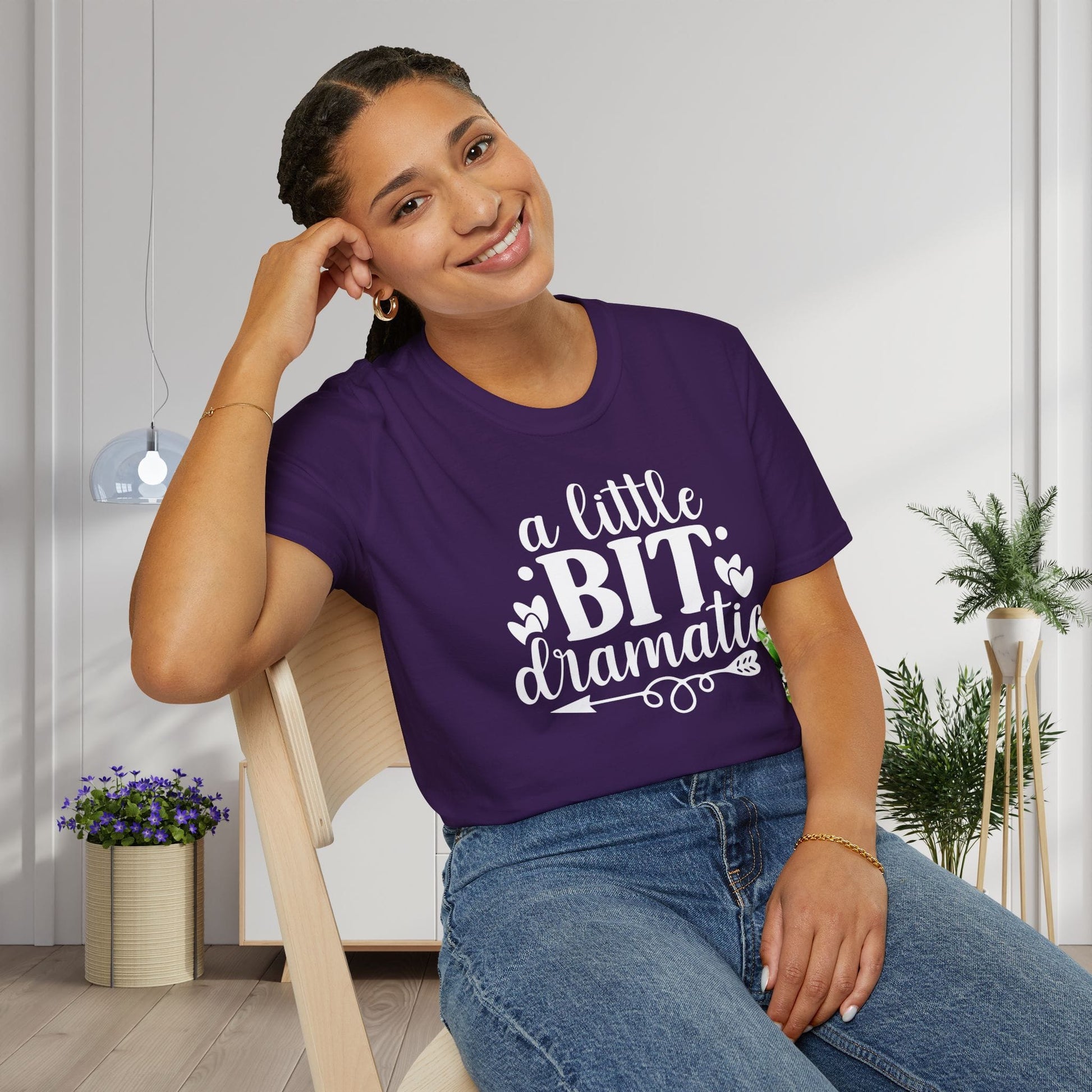 A LIttle Bit Dramatic Adult T-shirt