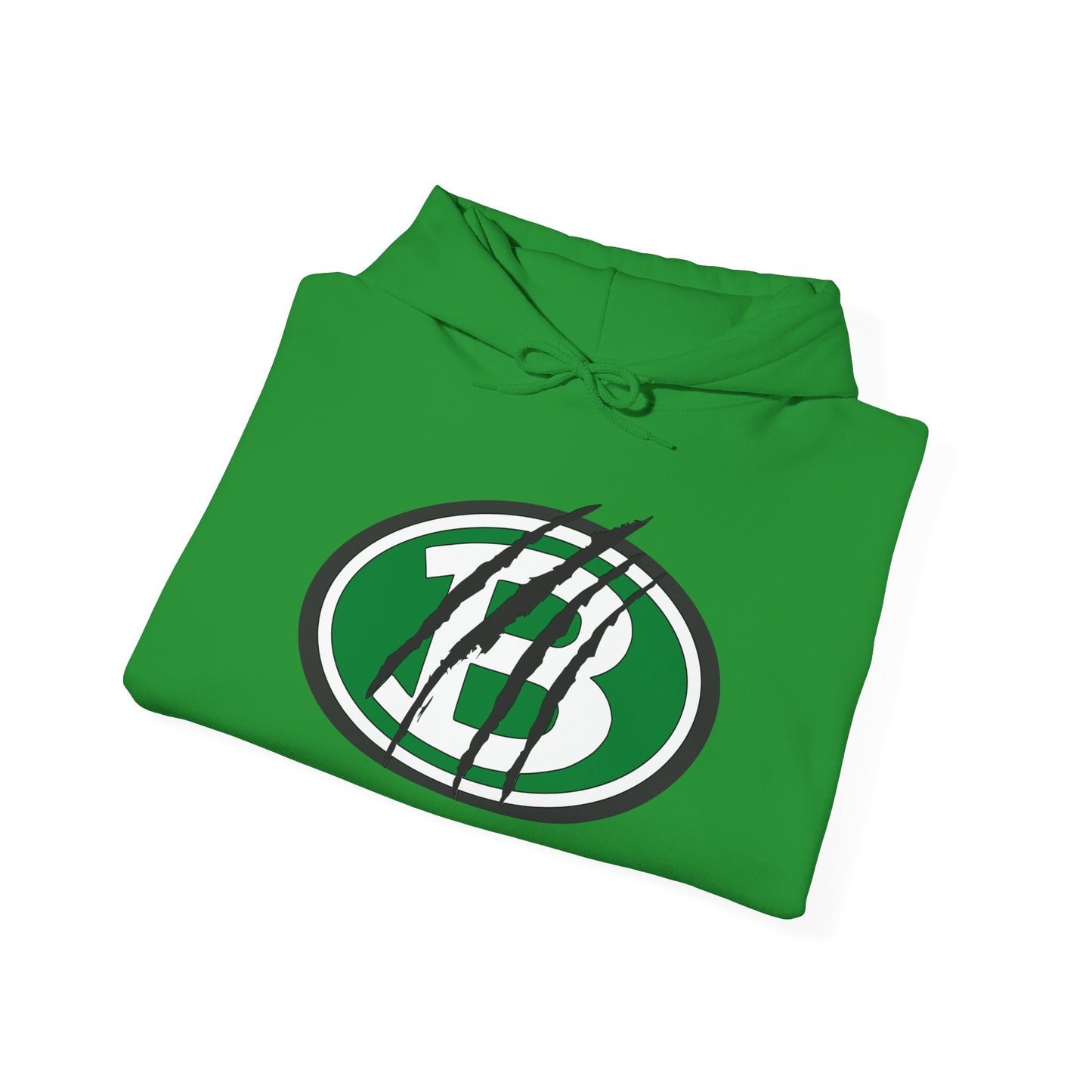 Brenham ISD Logo w/Claw Marks Adult Heavy Blend™ Hoodie