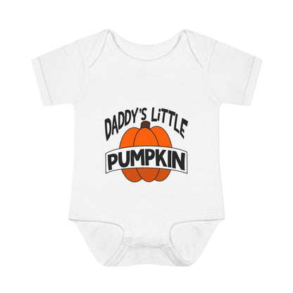 Daddy's Little Pumpkin Infant Baby Rib Bodysuit