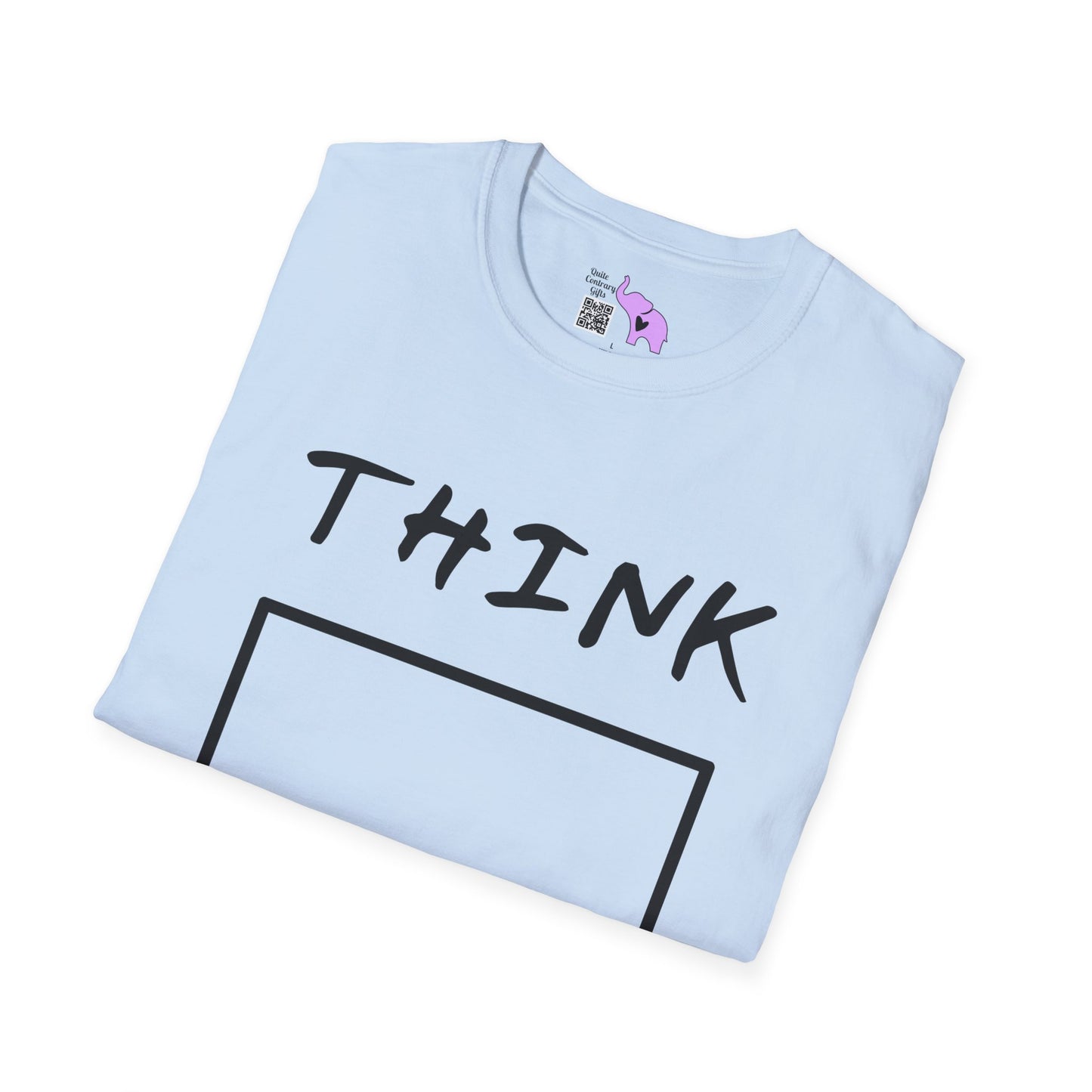 THINK (Outside the Box) Adult T-shirt