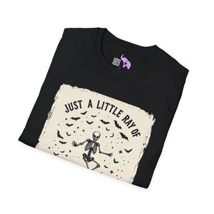 Just A Little Ray of Pitch Black Adult T-shirt