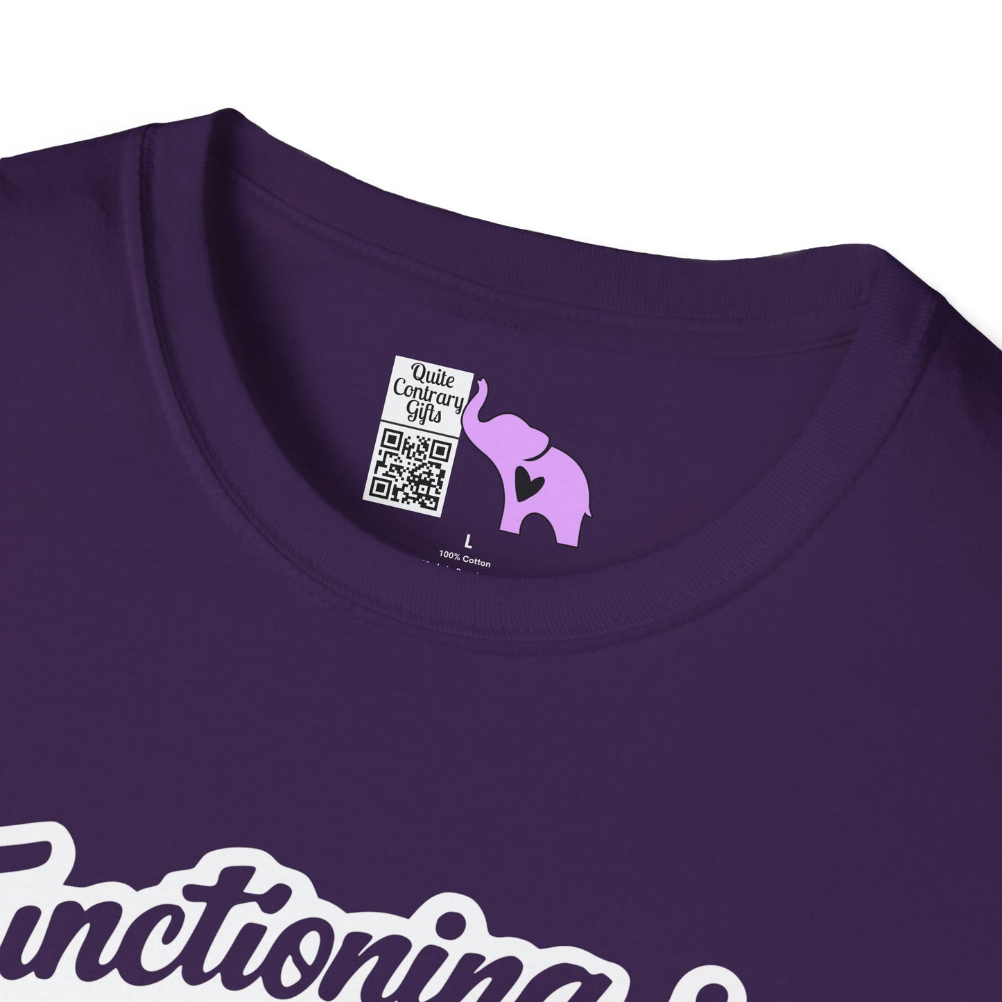Functioning-Ish Adult Adult T-shirt