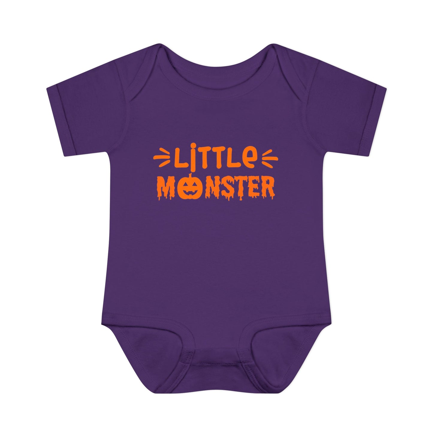 Little Monster Infant Baby Rib Bodysuit