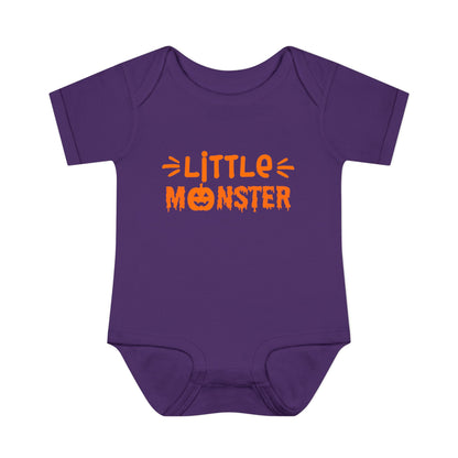 Little Monster Infant Baby Rib Bodysuit