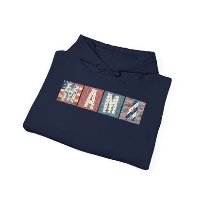 Mama (Patriotic) Heavy Blend™ Hooded Sweatshirt